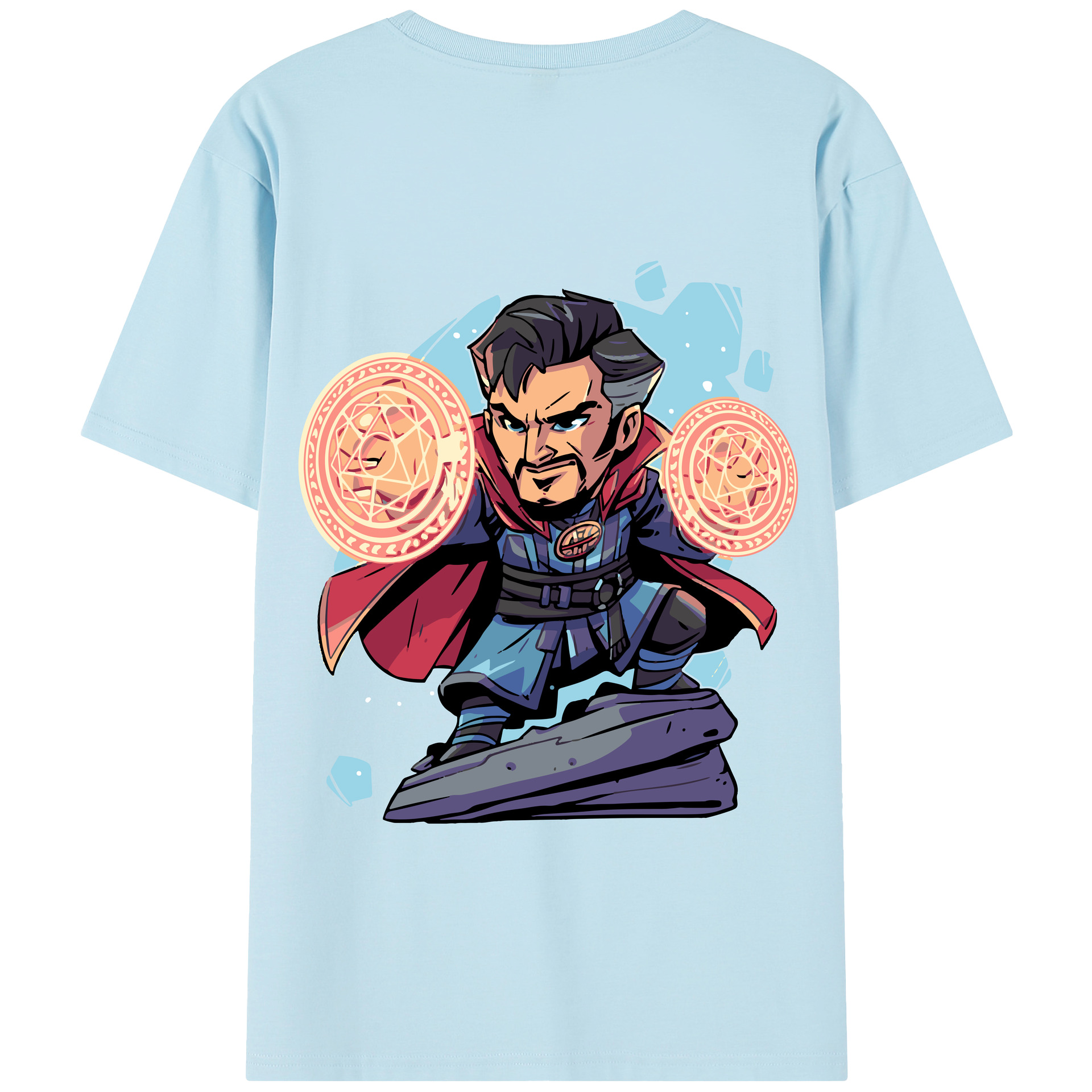 （画像用） アベンジャーズ The Avengers 綿100％半袖Tシャツ（背面プリント）